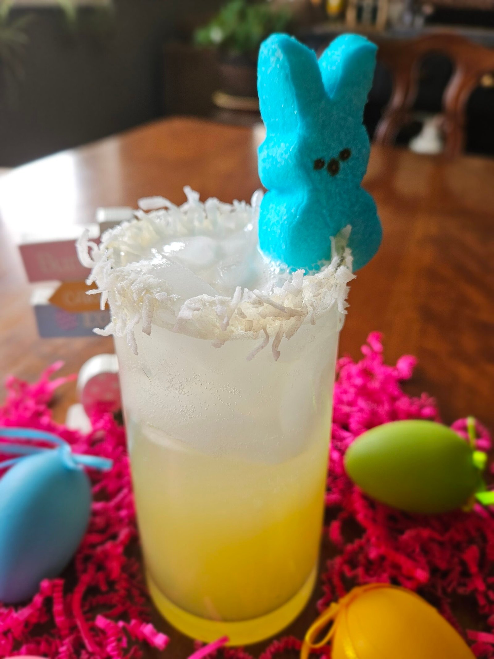 Easter Sunrise Coconut Fizz